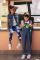 Детский джинсовый жилет Mini Rodini Mini Rodini x Wrangler