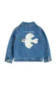 голубой Детская джинсовая куртка Mini Rodini Mini Rodini x Wrangler