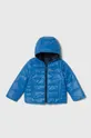μπλε Βρεφικό μπουφάν διπλής όψης BOSS Παιδικά