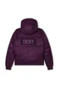 Αναστρέψιμο παιδικό μπουφάν DKNY μωβ