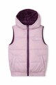CHLAPEC Dětská oboustranná vesta Dkny D56001.162.174 fialová