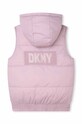 Dětská oboustranná vesta Dkny fialová D56001.162.174