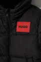 Παιδικό μπουφάν HUGO μαύρο