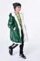 zöld Karl Lagerfeld kétoldalas gyerekdzseki Gyerek