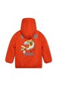 Παιδικό μπουφάν Kenzo Kids K26101.114.150 πορτοκαλί AW23