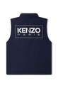 Детский пуховой безрукавник Kenzo Kids K56022 голубой AW23