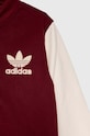 Detská bunda bomber adidas Originals červená IJ9777