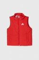 adidas gilet da bambino foderato rosso IL6072