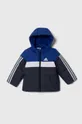 темно-синій Дитяча куртка adidas Дитячий
