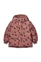 Дитяча куртка Liewood рожевий