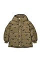 Дитяча куртка Liewood з утепленням зелений LW14315