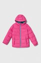 Дитяча куртка Columbia U Pike Lake II Hdd Jacke з підкладкою рожевий 2050351