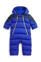 Детский зимний комбинезон Polo Ralph Lauren 320919549001 тёмно-синий AW23