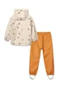 Liewood completo impermeabile bambini beige