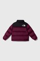 Detská páperová bunda The North Face 1996 RETRO NUPTSE JACKET NF0A82UD fialová AW23