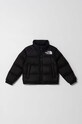 Detská páperová bunda The North Face 1996 RETRO NUPTSE JACKET zateplené čierna NF0A82UD