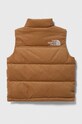 Dětská péřová vesta The North Face 1996 RETRO NUPTSE VEST NF0A82WX hnědá AW23