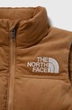 CHLAPEC Dětská péřová vesta The North Face 1996 RETRO NUPTSE VEST NF0A82WX hnědá
