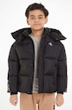 Детская куртка Calvin Klein Jeans с утеплением чёрный IB0IB01823.9BYX