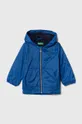 μπλε Παιδικό μπουφάν United Colors of Benetton Παιδικά