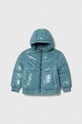 Sisley geaca copii 2EO0YN00Q.G.SEASONAL turcoaz AW23