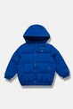 Детская куртка Lacoste с утеплением голубой BJ1128