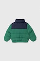 Dětská bunda Fila THELKOW blocked padded jacket FAK0259 zelená AW24
