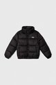 Dětská bunda Fila THELKOW blocked padded jacket s podšívkou černá FAK0259