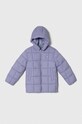 Дитяча куртка United Colors of Benetton з утепленням фіолетовий 2WU0CN02J.G.SEASONAL