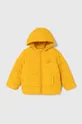 żółty United Colors of Benetton kurtka dziecięca Dziecięcy