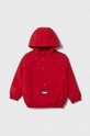 United Colors of Benetton geaca copii cu captuseala rosu 24OXCN02T.G.SEASONAL