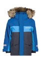 Didriksons kurtka zimowa dziecięca BJÄRVEN KIDS PARKA 504898 niebieski AW23