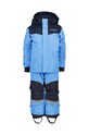 Didriksons salopete de iarna pentru copii SKARE KIDS SET cu captuseala albastru 504342