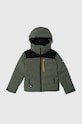 Дитяча куртка Quiksilver THE EDGE SNJT з утепленням зелений EQBTJ03166