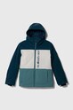 Детская лыжная куртка Quiksilver SIDE HIT YOUTH SNJT с утеплением голубой EQBTJ03186