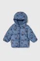 niebieski United Colors of Benetton kurtka niemowlęca Dziecięcy