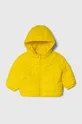 κίτρινο Παιδικό μπουφάν United Colors of Benetton Παιδικά