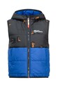 Jack Wolfskin vesta copii GLEEL INS 1610401 albastru AW23