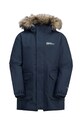 Дитяча парка Jack Wolfskin COS BEAR 3IN1 з утепленням чорний 1610061.92.152