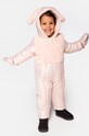 Coccodrillo kombinezon niemowlęcy ZC3156206OGN OUTERWEAR GIRL NEWBORN pozostałe różowy ZC3156206OGN