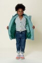 Gosoaky kurtka dziecięca TIGER EYE turkusowy 232.9.1.506