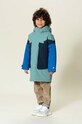 Dětská nepromokavá bunda Gosoaky CITY FOX 232.9.1.545 tyrkysová