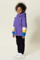 vijolična Otroška vodoodporna jakna Gosoaky QUEEN BEE