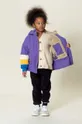 vijolična Otroška vodoodporna jakna Gosoaky QUEEN BEE Otroški