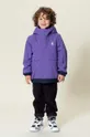 vijolična Otroška vodoodporna jakna Gosoaky SMOOTH LION Otroški
