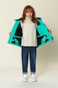 Gosoaky kurtka narciarska dziecięca FAMOUS DOG turkusowy 232.9.1.727