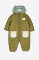 Chłopiec Bobo Choses kombinezon zimowy dziecięcy 223AB103 zielony