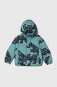 Emporio Armani kurtka dziecięca pozostałe turkusowy 6R4BJL.4NBFZ