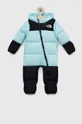 Detský páperový overal The North Face BABY 1996 RETRO NUPTSE ONE PIECE páperové modrá NF0A7WPF