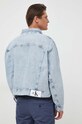 Odzież Calvin Klein Jeans kurtka jeansowa J30J323319 niebieski
